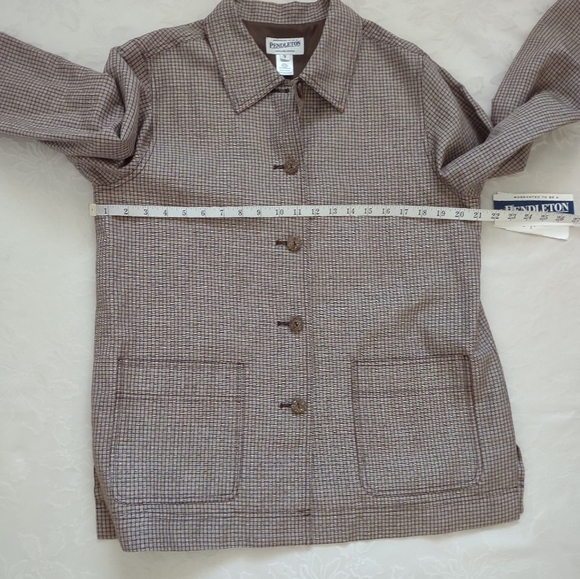 New 🎀 Pendleton 2 piece Set suit linen silk maxi skirt + long jacket - Picture 4 of 12